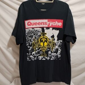 Queensryche Barbara Kruger Art Operation Band Vintage 2003 Shirt